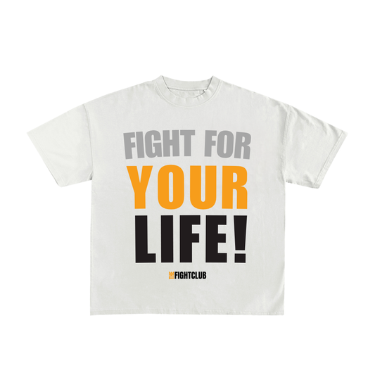 Big and Bold Fight for Your Life Tee – Orange